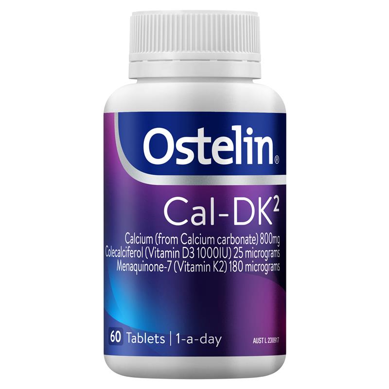Ostelin CalDK2 Calcium, Vitamin D + Vitamin K for Bone Health