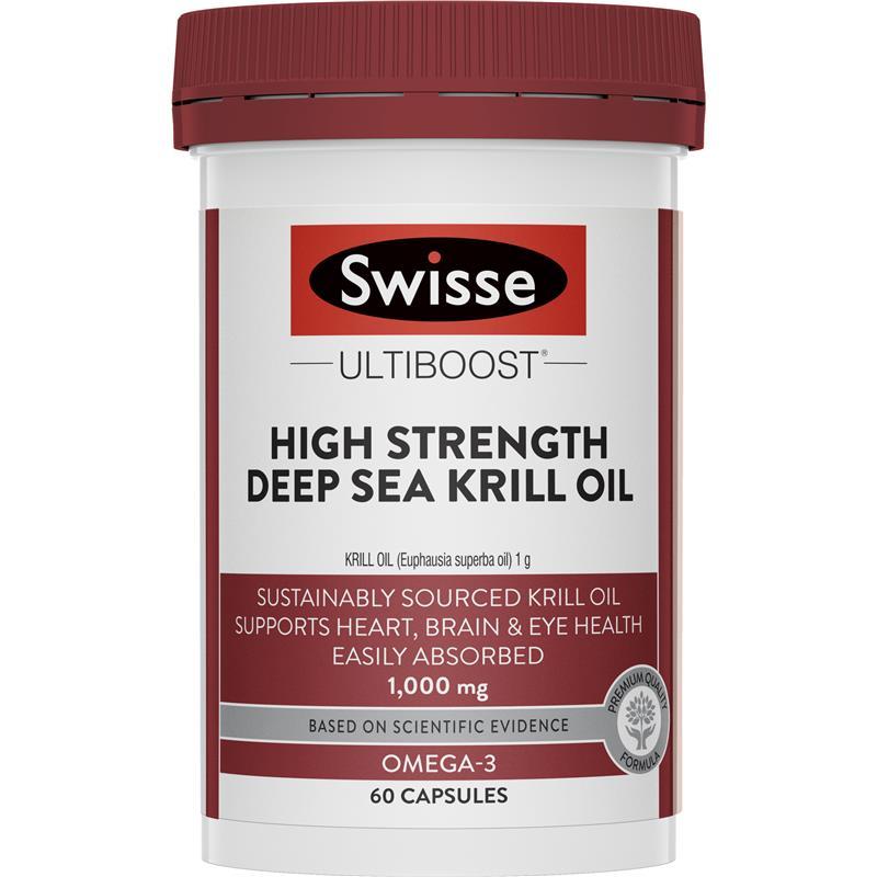 Swisse Deep Sea Krill Oil 1000mg Australia Supplement Warehouse