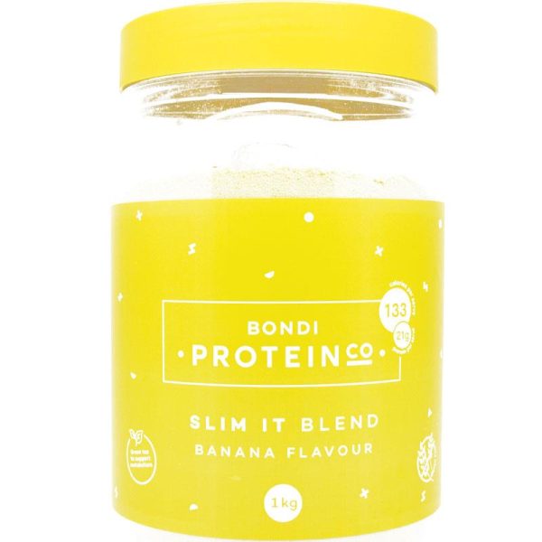 Bondi Protein Co Slim It Blend Banana 1kg Australia Supplement Warehouse